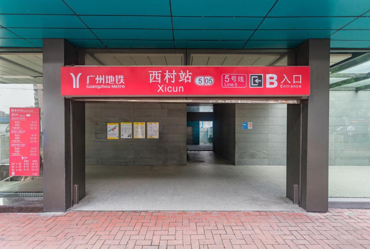 Super 8 Hotel Select Guangzhou Railway Station Xicun Subway Station Exterior photo
